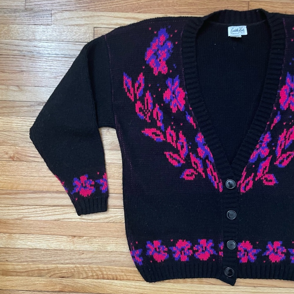 Vintage Cuddle Knit Cardigan - Picture 2 of 13